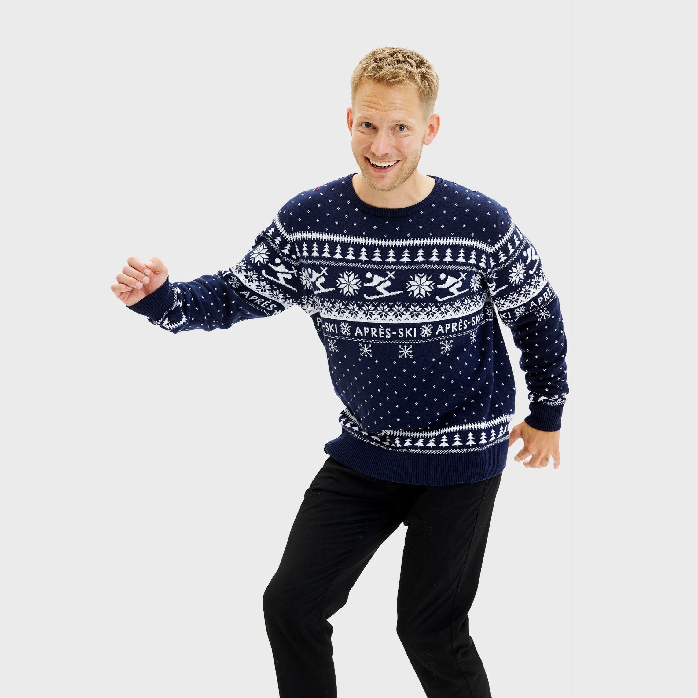 Après-ski weihnachtspullover - Herren.